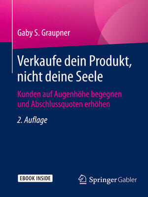 cover image of Verkaufe dein Produkt, nicht deine Seele